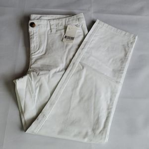 NWT- Style & CO. White Cotton Pants